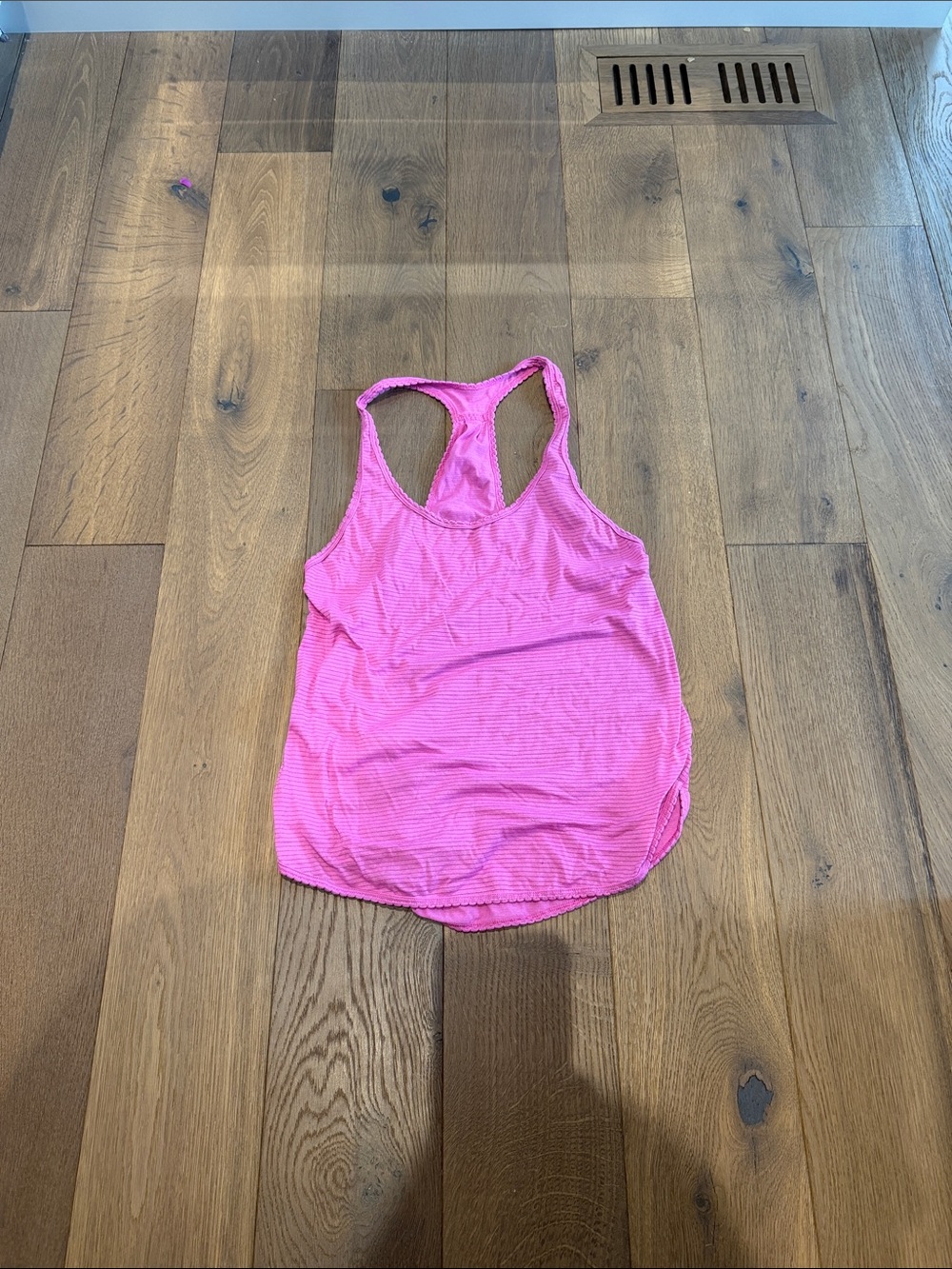 Lululemon Women's Pink Racerback Tank Top - Lightweight Active Shell